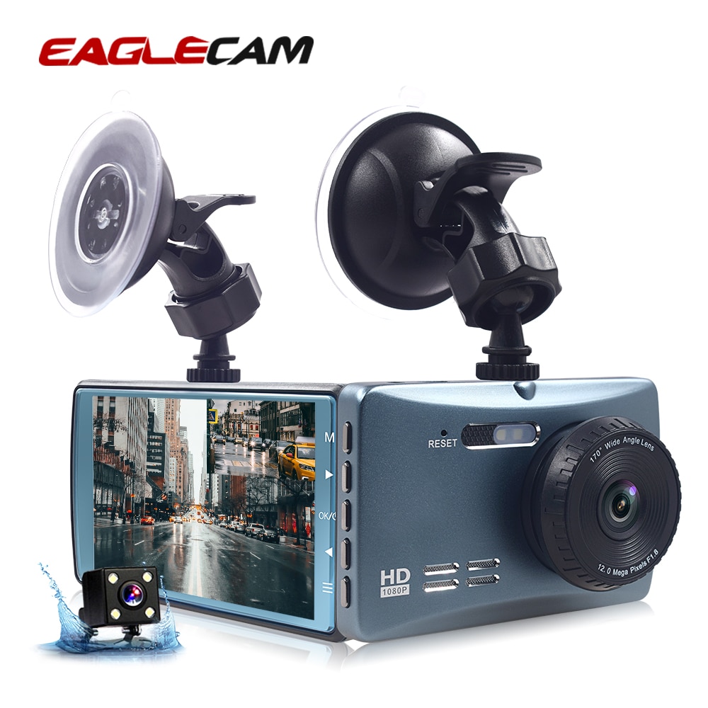 Dash Camera Fulll HD 3.0 "1080 P auto Achteruitrijcamera DVR Dual Lens recorder reverse camera dvrs video recorder
