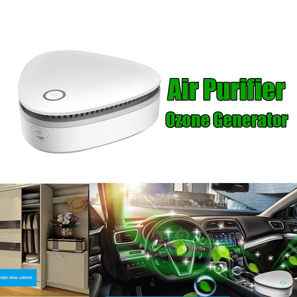 Air Purifier Ozone Generator Odor Removal Scent Elimination for Home Travel