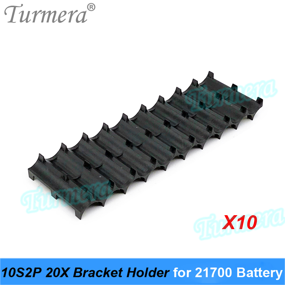 Turmera 18650 21700 support de batterie 10S 13S 2P support entretoise assembler pour 12V 36V 48V 72V vélo électrique ou batterie de scooter électrique utilisation: Bleu