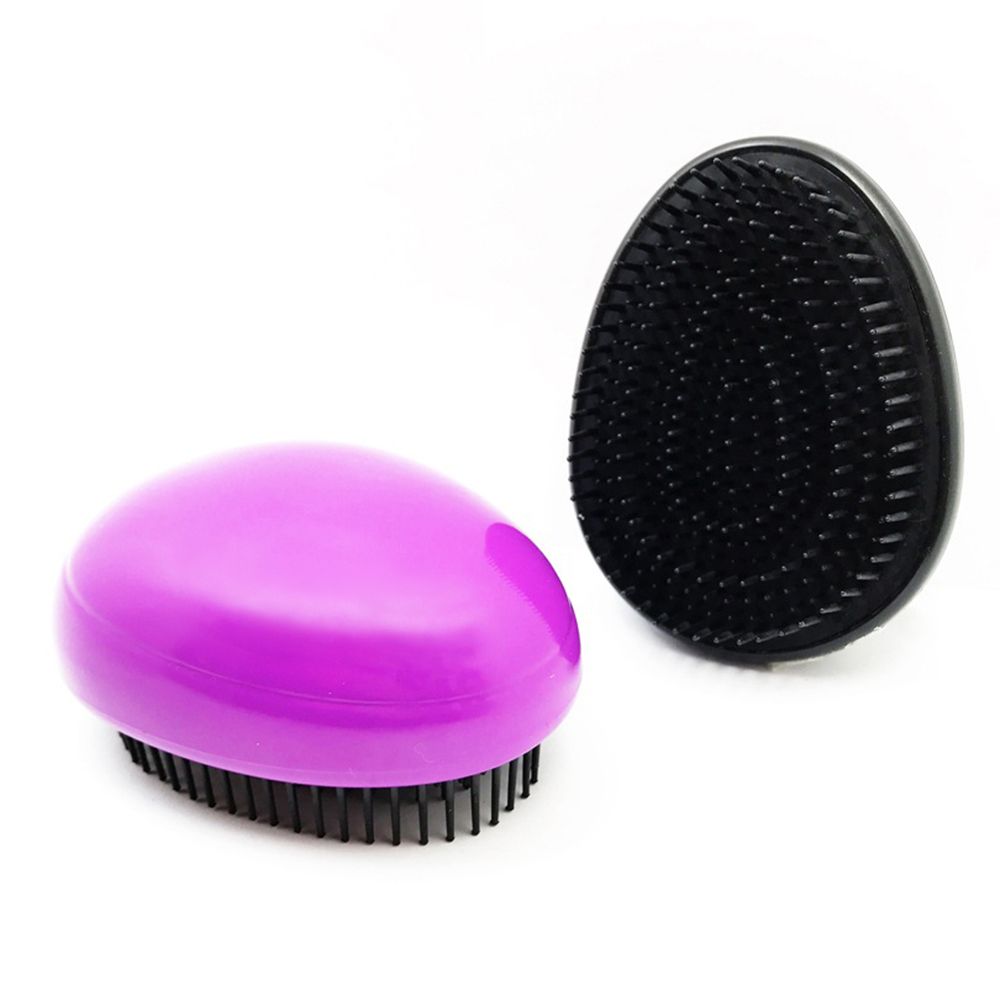 1 Cepillo de pelo para enredos con forma de huevo, cepillo para el cabello, herramientas de estilismo antiestático, cepillos para desenredar, peine de salón, peine para el cuidado del cabello para viajes