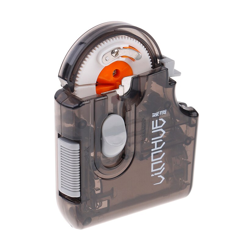 Automatic Portable Electric Fishing Hook Tier Machine Fishing Accessories Tie Fast Fishing Hooks Line Tying Device Equipment 1pc: Black