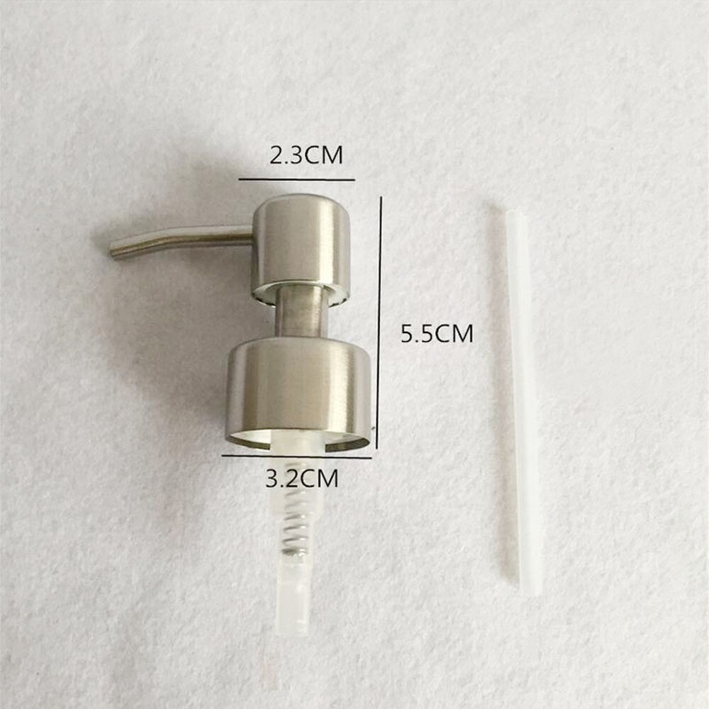 1Pc Hand Liquid Soap Dispenser Nozzle for Bathroom Kitchen Stainless Steel Foam Sink Liquid Soap Nozzle Bathroom Accessories
