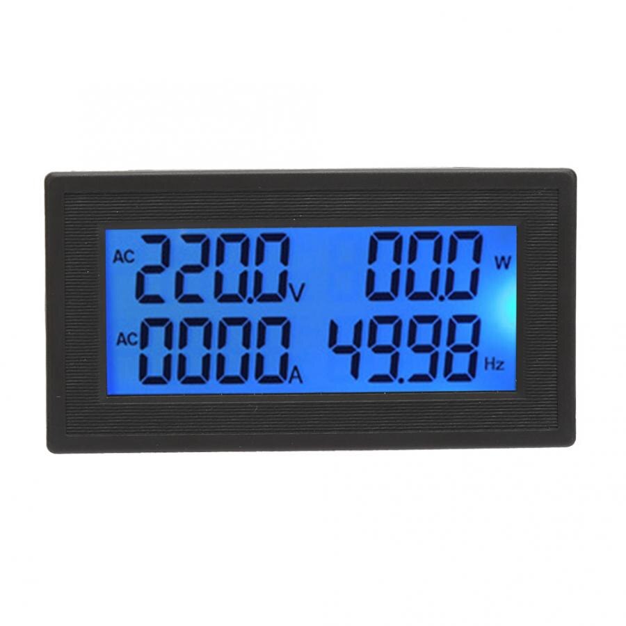 Yb5140dm multifunktions ac ampere meter voltmeter 0 ~ 20a digitalt display 60 ~ 500v måleværktøj