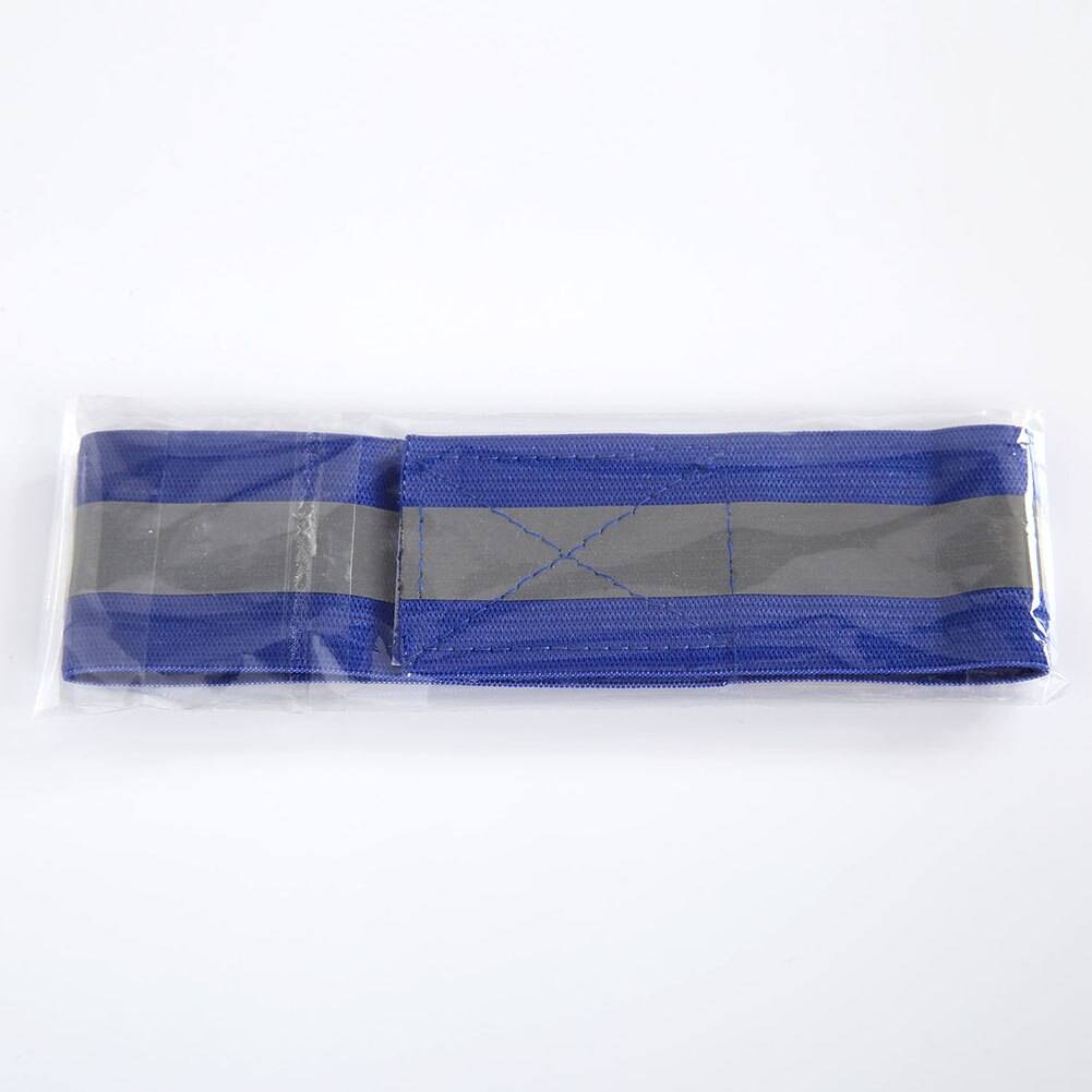 Elasticated Armband Wristband Durable Safety Reflective Belt Strap Snap Arm Band Armband for Night Jogging Walking Biking