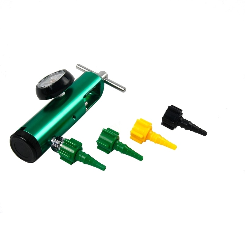 Multifunctional Plastic Oxygen Regulator Connector DISS Outlet Connector Christmas Tree Swivel BARB Adapter Oxygen Connector