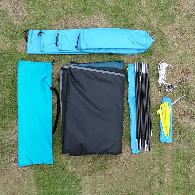 Tent-3/4 Person-Camping-Tents, Waterproof Windproof Family Tent with Removable Top Rainfly for Outdoors