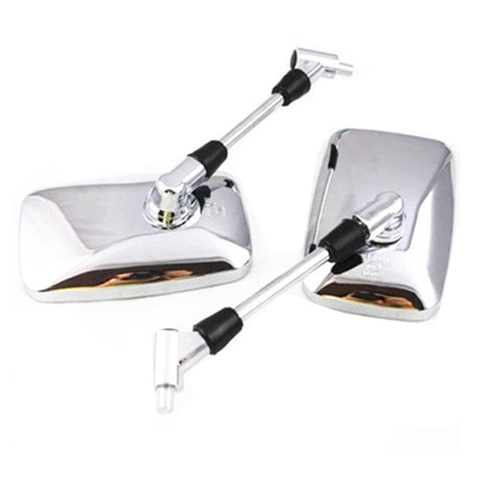 Motorcycle Universal 10MM Scooter Rear View Mirrors Dual Sport bike Cruiser Bobber Old School Chopper Cafe Racer