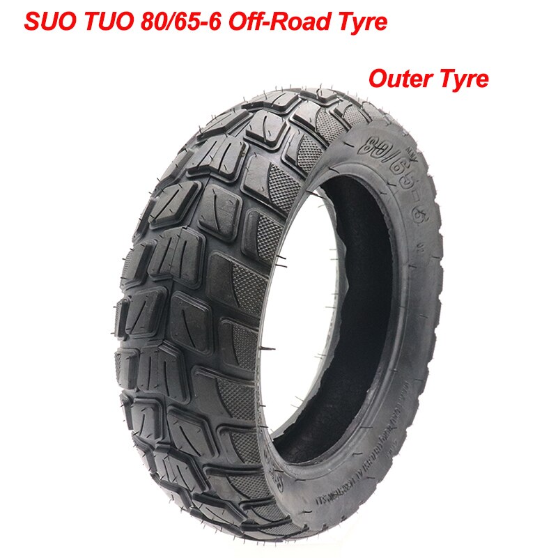 255x80 Electric Scooter Off-road Tire 10x3.0 Thickened Widened Inner Outer Tyres 80/65-6 for Speed Grace 10 Zero 10x KuGoo M4: G outer tyre