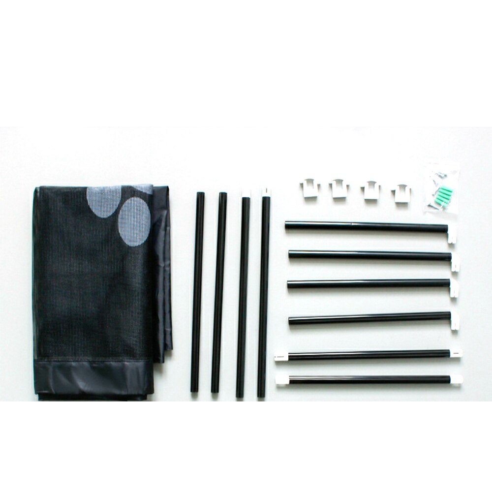 Dog Footprint Cat Screen Window Door Pet Door Safety Lockable Magnetic Screen Outdoor Dog Cat Bite-proof Window Door House