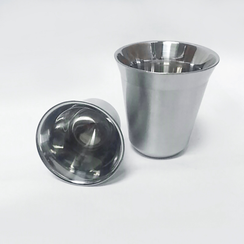 Stainless Steel coffee Nescafe Double Wall Thermo capsule coffee cup coffee mug Nespresso cups Espresso cup