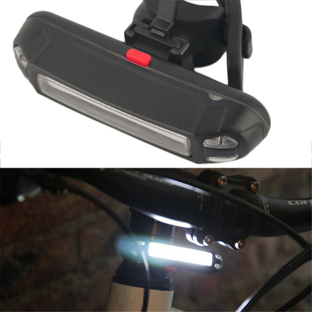 Led Bike Staart Lamp Multi Modus Fiets Waarschuwingslampje Waterdichte Usb Oplaadbare Automatische Uitschakeling Voor Achter Licht