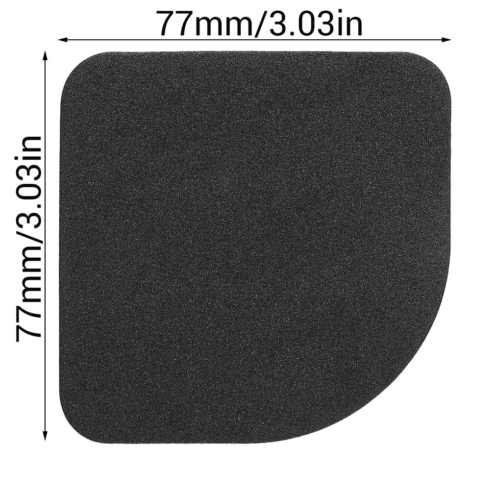 4Pcs Black EVA Washing Machine Shock Mat Pads Refrigerator Shock Mute Pad Refrigerator Anti-vibration Noise Pad Non-slip Mats