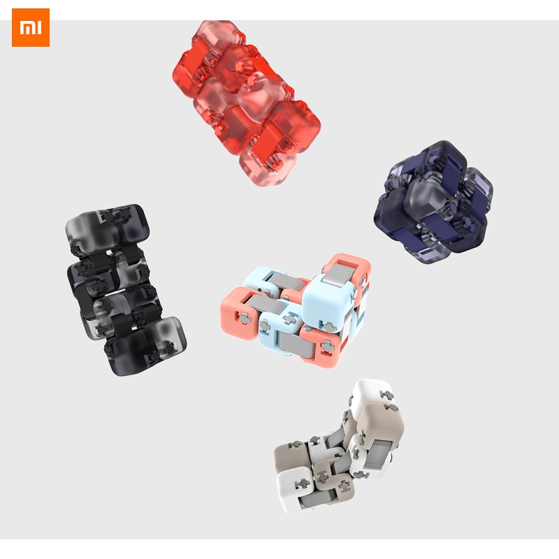 Originele Xiaomi Mitu Cube Spinner Vinger Bakstenen Intelligentie Speelgoed Slimme Vinger Speelgoed Draagbare 5 Kleuren Voor Smart Home