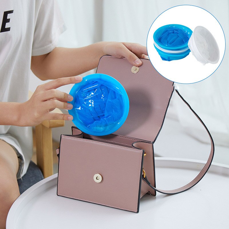 2/10 pièces jetable vomi sac en plastique voyage avion mouvement voiture mal de mer organisateur Portable sac poubelle accessoires de nettoyage à la maison