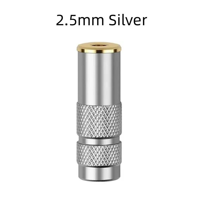 Prise casque Jack femelle 2.5 3.5, 1/8 pouces, 4 pôles, connecteur Audio électronique grand public pour souder, câble d'écouteurs en alliage d'aluminium: green / Bundle 3