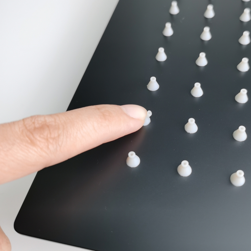 Matt Black Ultra Thin Square 8 Inch 304 Stainless Steel or ABS Top Shower Concealed In Wall Head Shower Set System