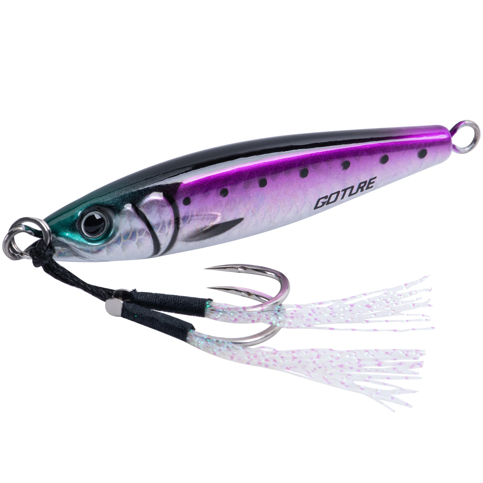 Goture métal coulant appât 30g 60g 80g 100g 150g grands gabarits métalliques verticaux leurre de pêche en haute mer leurre de gabarits d'eau salée appât dur: 120mm / YELLOW