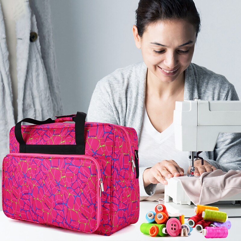 Multifunctional Unisex Large Capacity Travel Portable Tote Bag for Home Sewing Machine Bag Tools Accessories