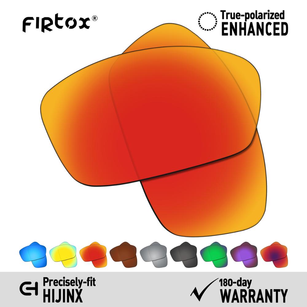 Firtox True UV400 Polarized Lenses Replacement for-Oakley Hijinx Sunglasses (Compatiable Lens Only) - Multiple Colors