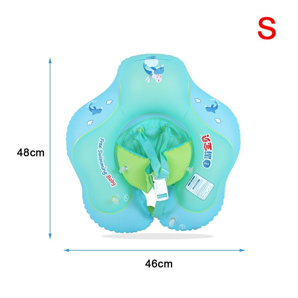 828 Baby Swimming Ring Inflatable Infant Armpit Floating Kids Swim Pool Accessories Circle Bathing Double Raft Rings Toy: Default Title