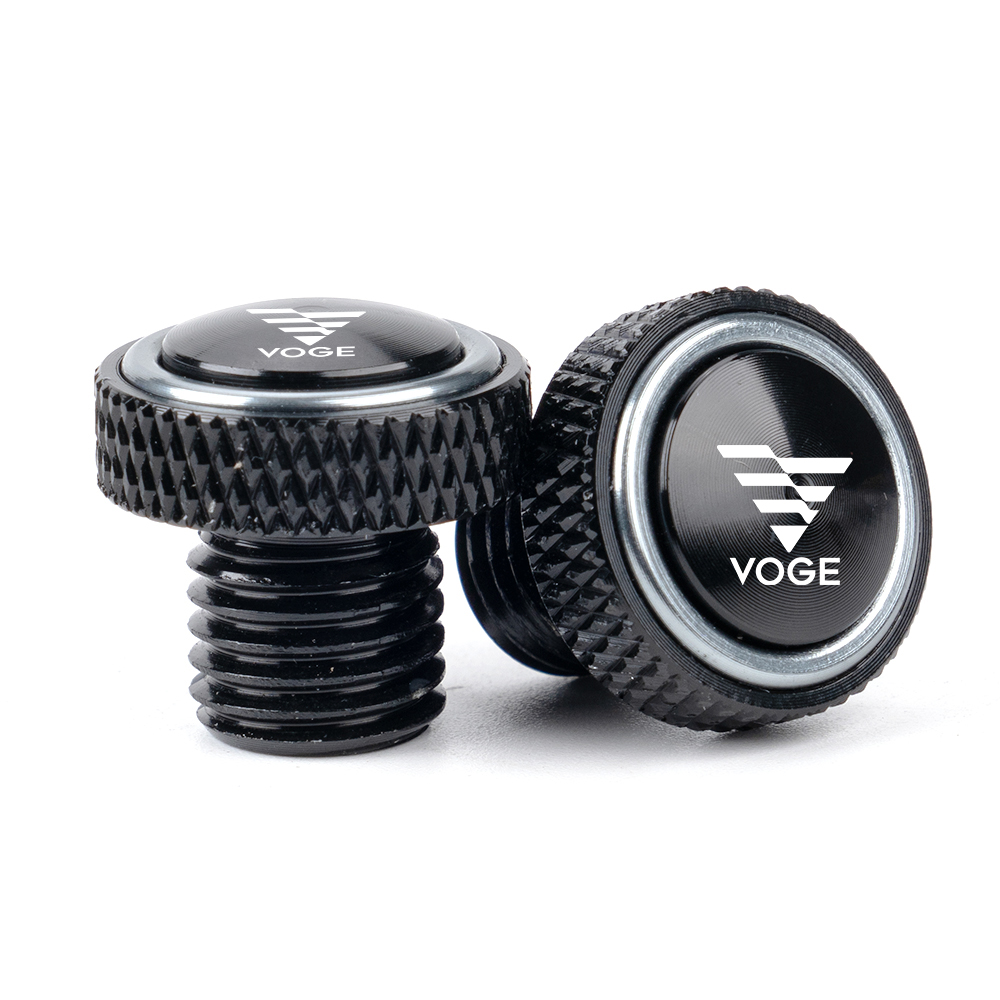 CNC para Loncin Voge 900 DSX 525 Voge 500R 300RR 250RR 180RR 300AC espejos de motocicleta agujero tornillos tapas espejo agujero cubierta: Azul cielo