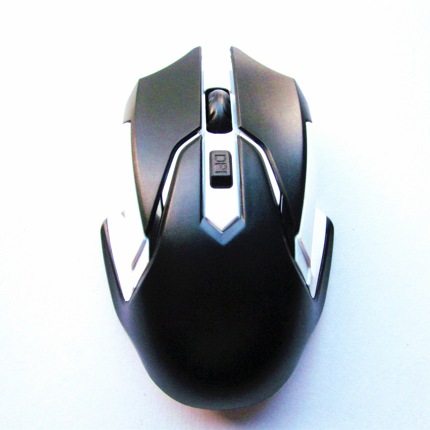 Draadloze 2.4GHz Optische Muis Professionele 6 Knop Gaming Draadloze Muizen voor PC Gaming Laptops Computer Muis Gamer Muis: Zwart