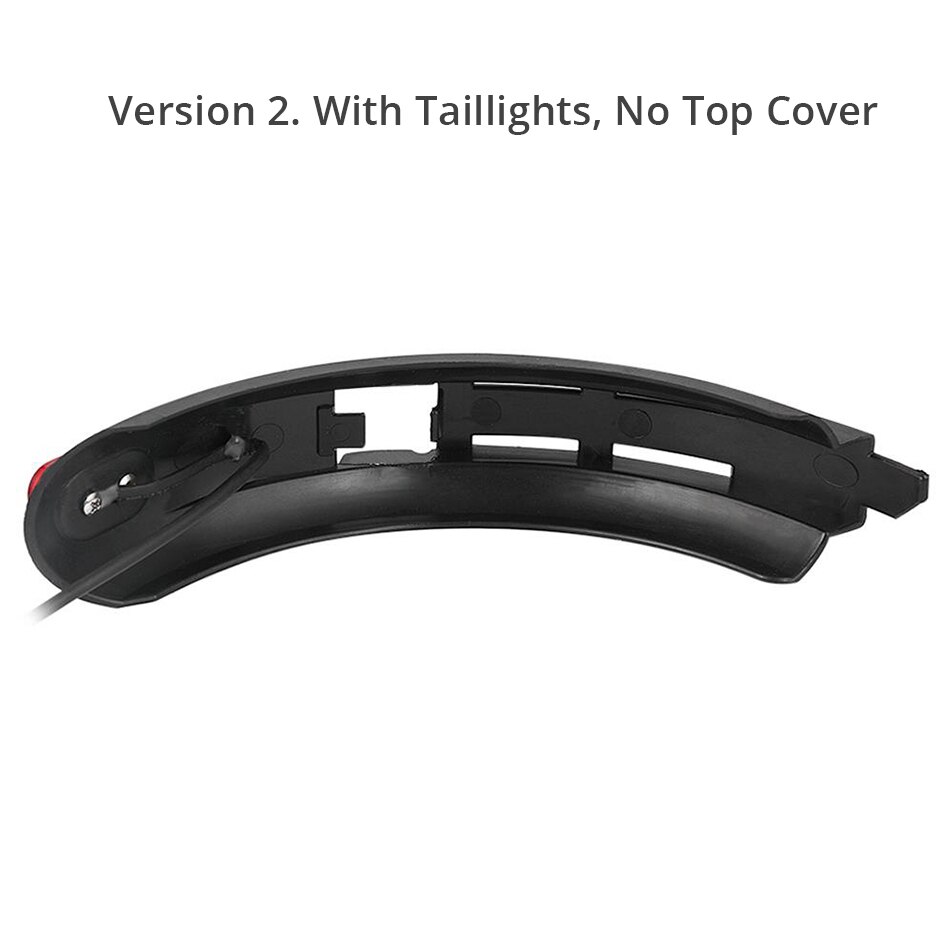 Garde-boue arrière d'origine kugoo pour scooter électrique pliable kugoo  s1/s1 pro  s3/s3 pro, avec feu arrière, sans pièces en aluminium: Default Title