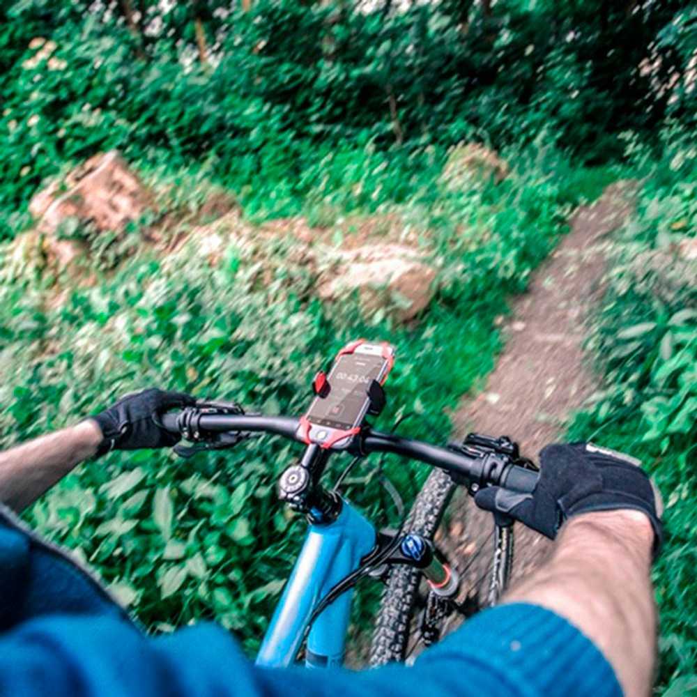 OcioDual Universale Del Supporto Della Bicicletta per Telefoni cellulari e Smartphone Mobile Bici Del Manubrio In Gomma di Fissaggio Smartphone