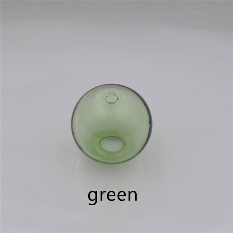 5pieces Double Hole 10-20mm Color Glass Ball Beads Hollow Glass Bottle Globe DIY Handmade Jewelry Making Accessories Findings