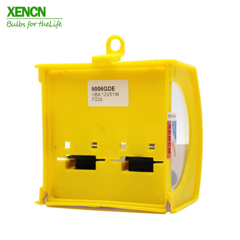 XENCN HB4 9006 12V 51W 2300K Super Xenon Yellow Headlights Fog Lamps Halogen Car Head Light 30% More Light 75m beam 2pcs
