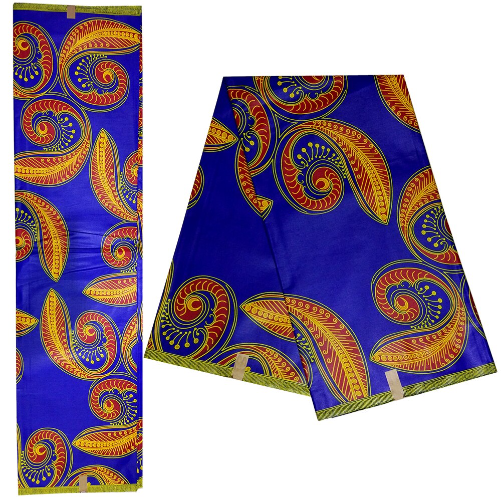 African Ankara Veritable Real Wax Sewing Material African Batik Fabric For Dashiki Clothing 6 Yards\Lot