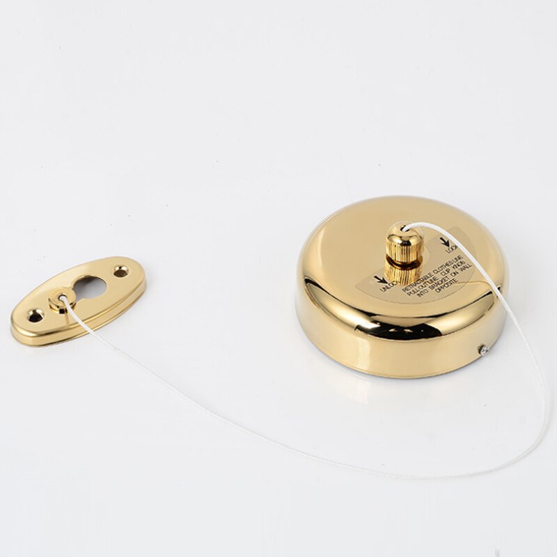 304 stainless steel telescopic clothesline indoor and outdoor laundry hanger dryer portable clothesline: golden