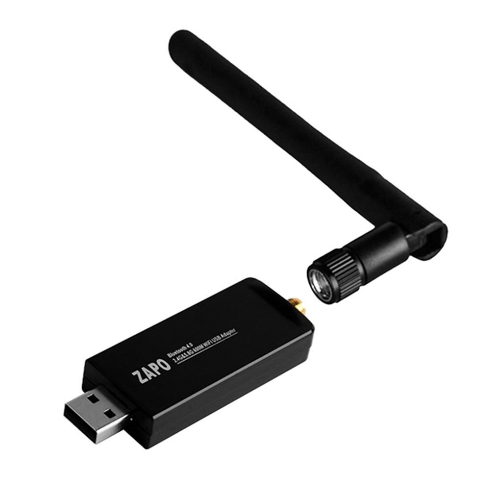 ZAPO Mini W67L-2DB 600M 4.0 Dual Frequency 2.4G-5.8G USB2.0 Wi-Fi Dongle Wireless Adapter Wi-Fi Network Card