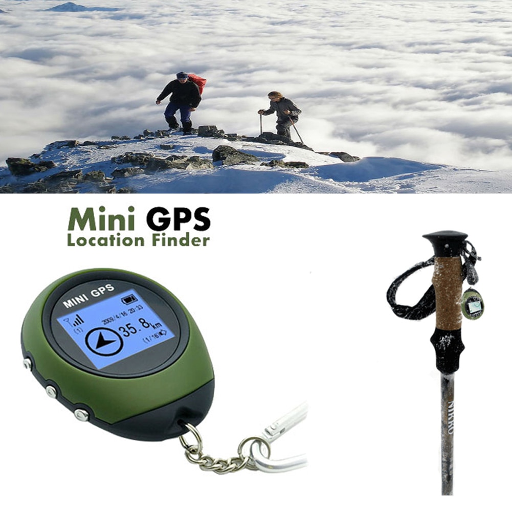 Draagbare Mini Handheld GPS Navigatie Ontvanger Location Finder met Elektronische Kompas USB Oplaadbare Outdoor Reizen