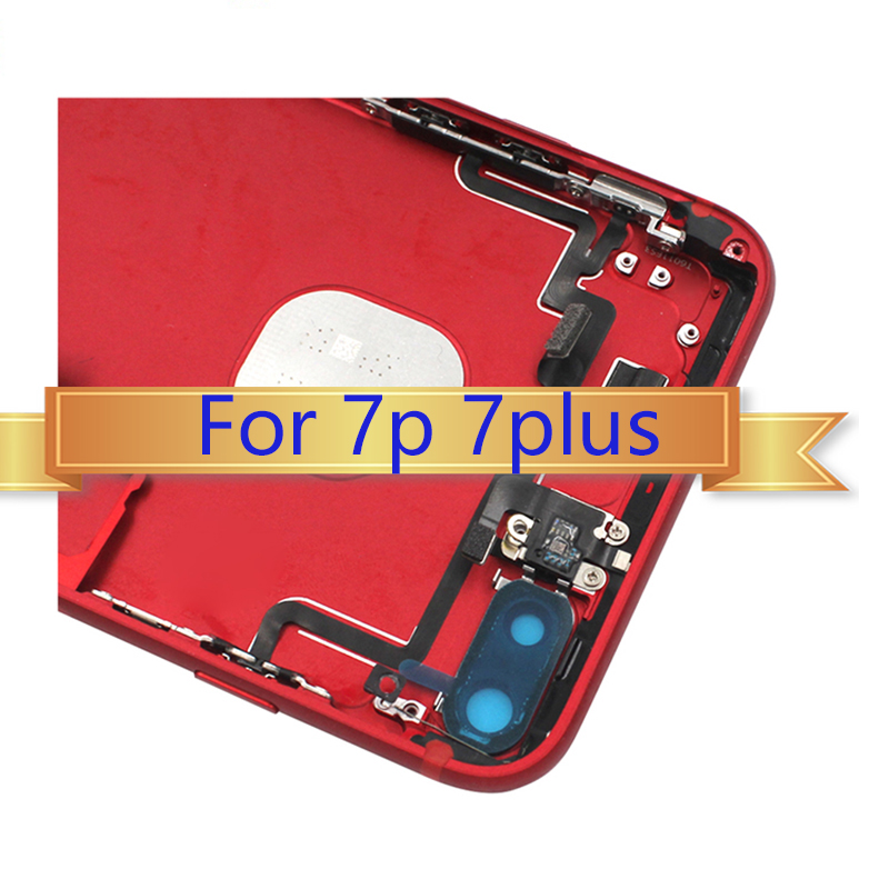 Fuldt hus etui flex kabel til iphone 7 plus batteri bagcover
