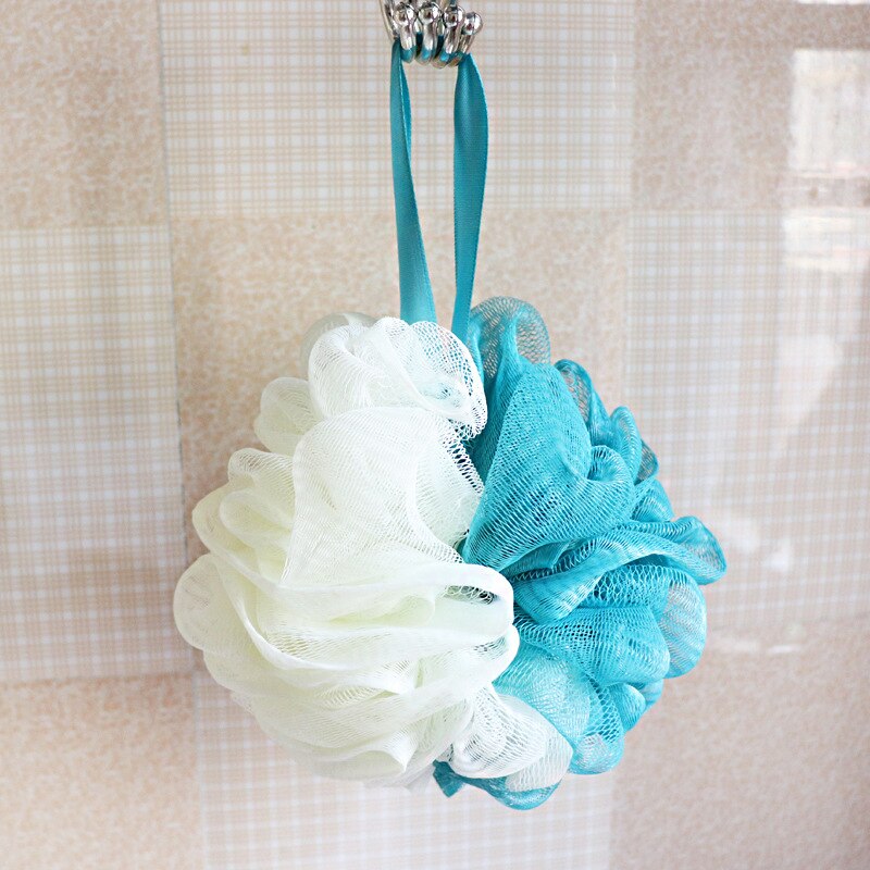 Shower Bubble Mesh Foaming Sponge Bath Soft Ball Body Skin Cleanser Exfoliating Shower Ball Bathroom Body Massage Cleaning Tools