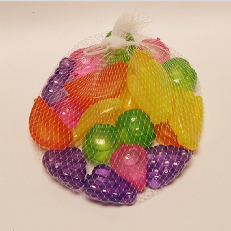 20PCS Star And Square Shaped Ice Cubes Plastic Reusable Multicolour Ice Cube Physical Cooling Tools Party Tool: C