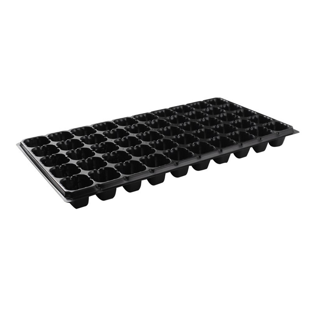 10Pcs Seeding Tray Plastic Nursery Tray Succulent Plants Pot Seed Grow Box Tray JS23: B