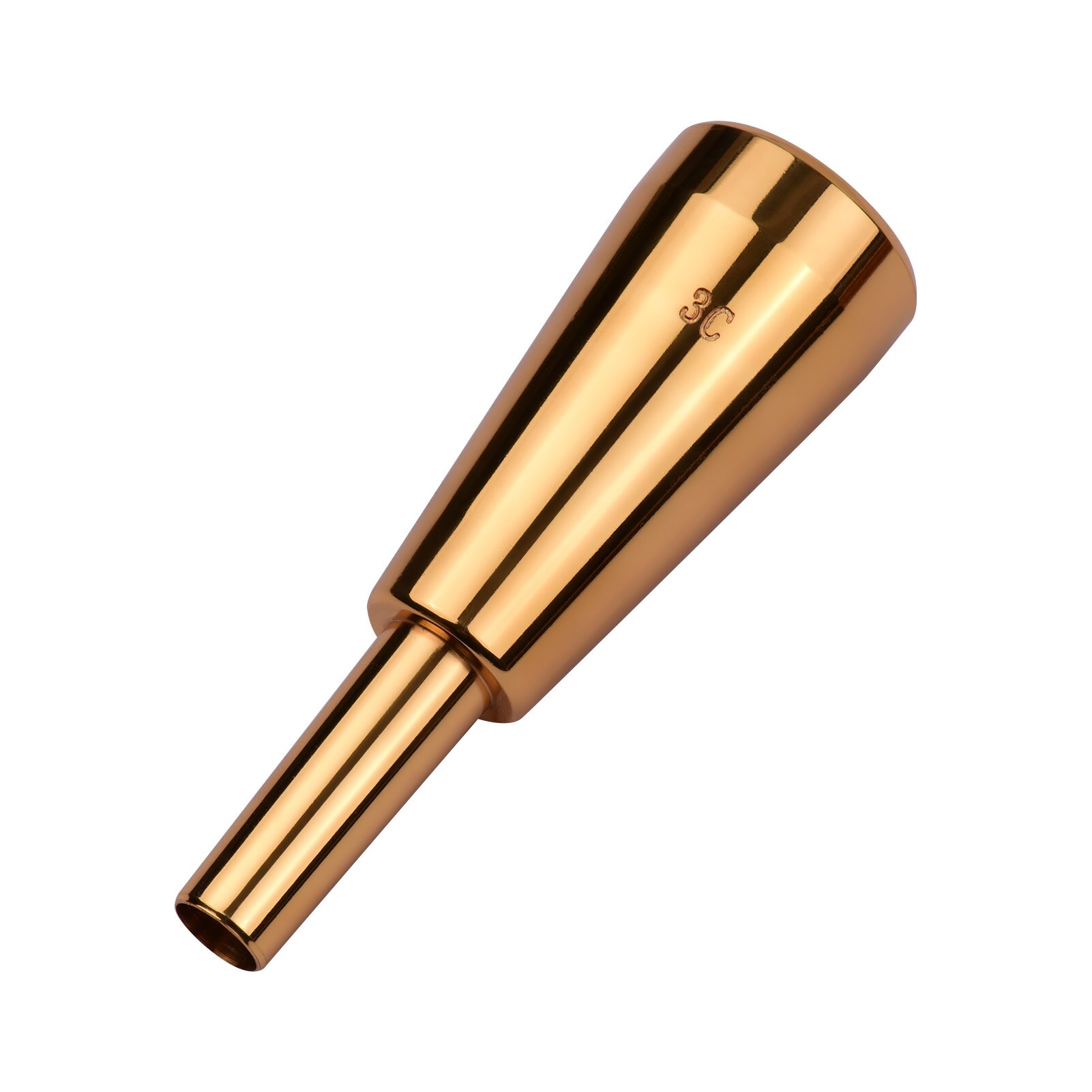 3C Trumpet Mouthpiece Thickened Heavier Mouthpiece Instrument Accessory for Standard Trumpets