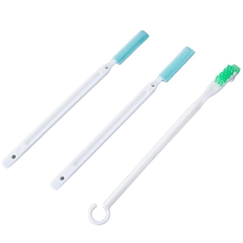 3pcs/set Kettle Cleaning Brushes Long Handle Kitchen Wash Cup Brush Portable Narrow Gap Cleaning Brush Household Cleaning Tools