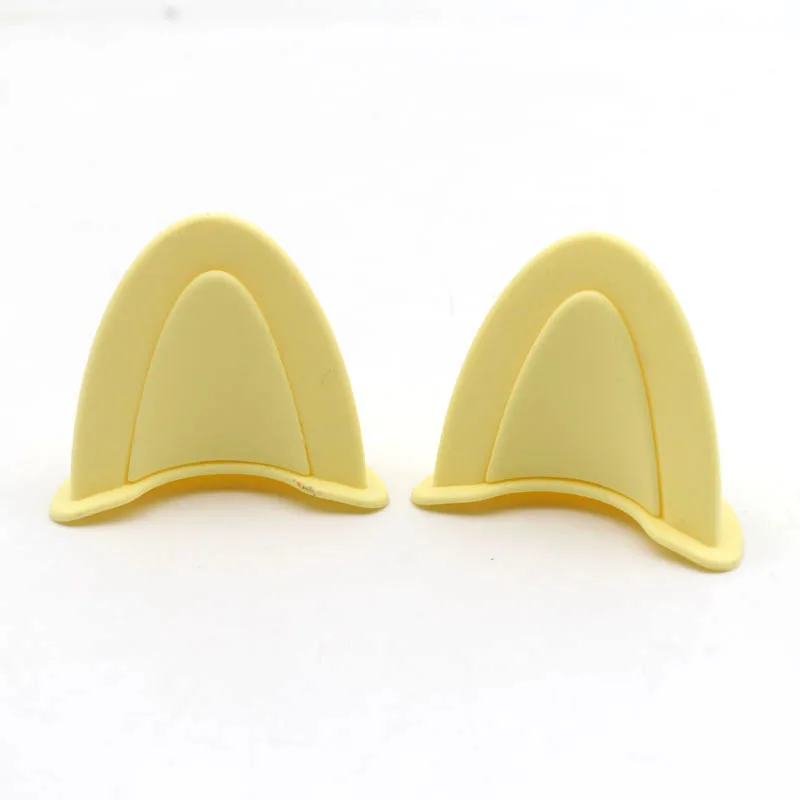 Universal Helmet Cat Ears Decoration Motorcycle Electric Car Driving Styling Cute Cat Ears Stickers Decor Helmet Accessories: SKY BLUE