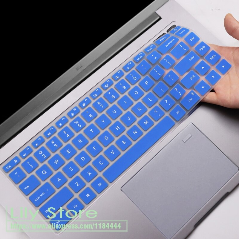 Dla Xiaomi RedmiBook 16 Laptop AMD Ryzen 4700U/4500U Redmi Book 16.1 Cal 2020 Laptop silikonowa klawiatura pokrywa Protector: blue