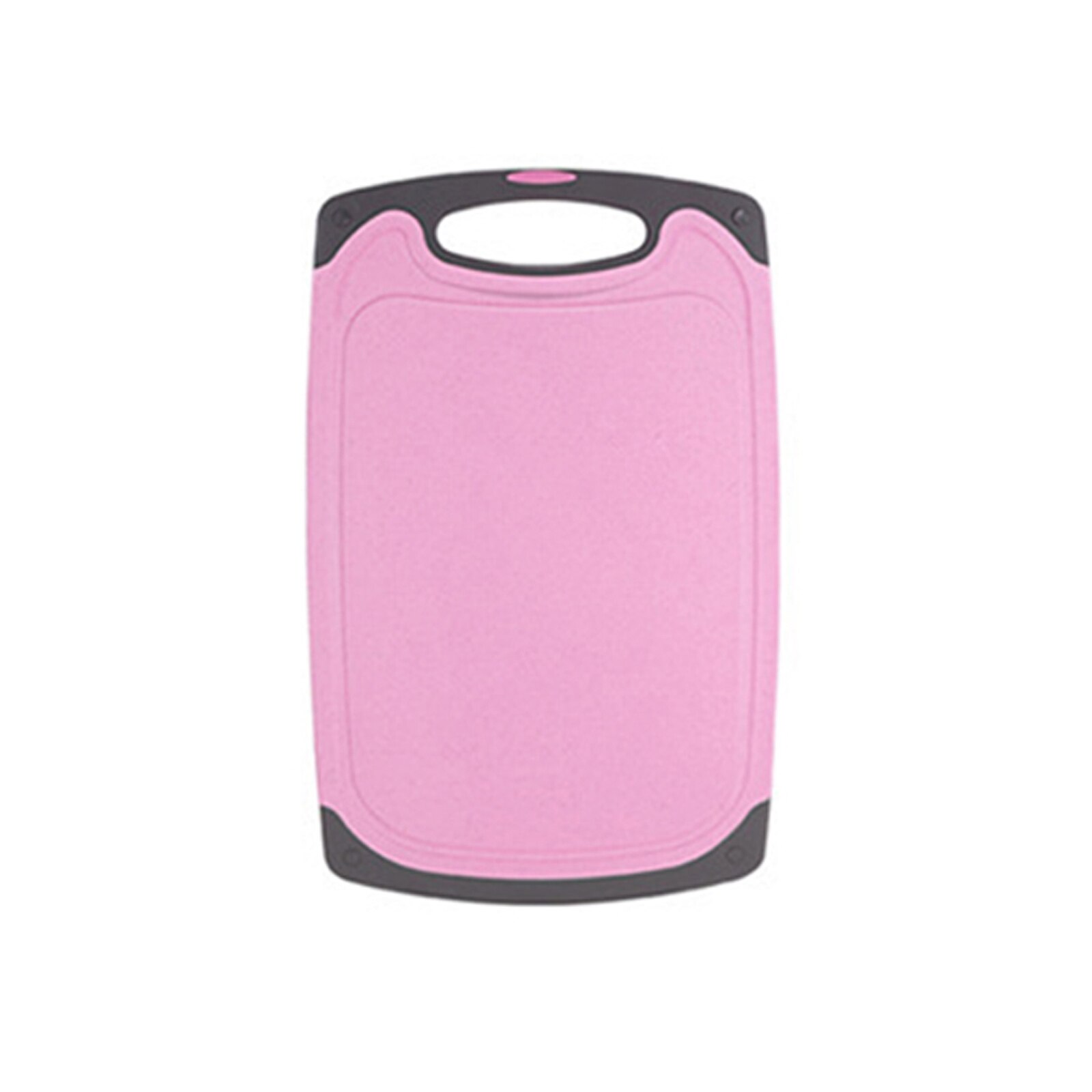 Chopping Board Multi-Function Kitchen Antibacterial Wheat Stalk Rice Husk Double Side Mould Proof Cutting Board: Pink / M
