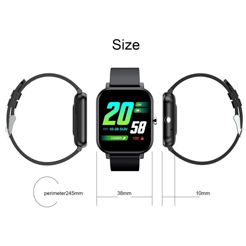 Y30 Smart Horloge Hartslag Bloeddruk Bloed Zuurstof Monitoring Multifunctionele Draagbare Fitness Oefening Smart Armband