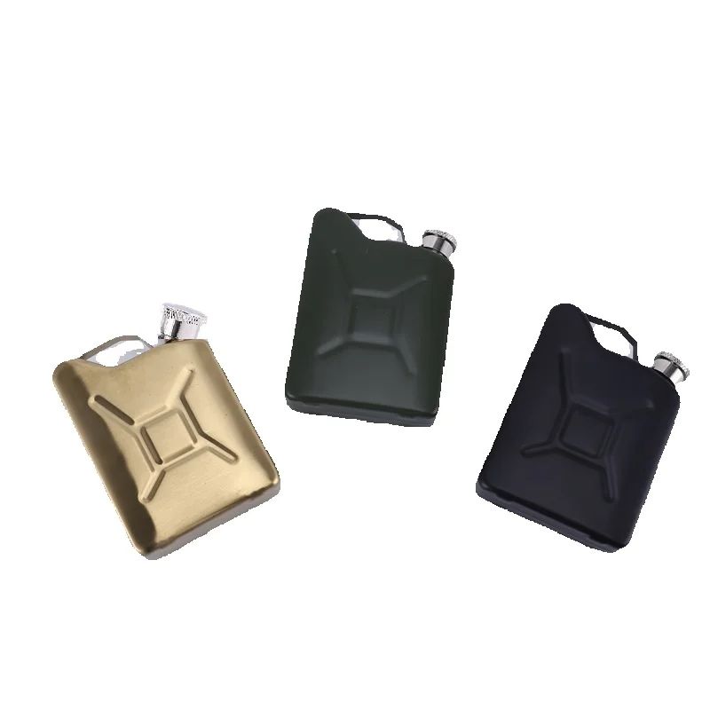 Small 5oz Stainless Steel Hip Flask Oil Bottle Steel Flagon