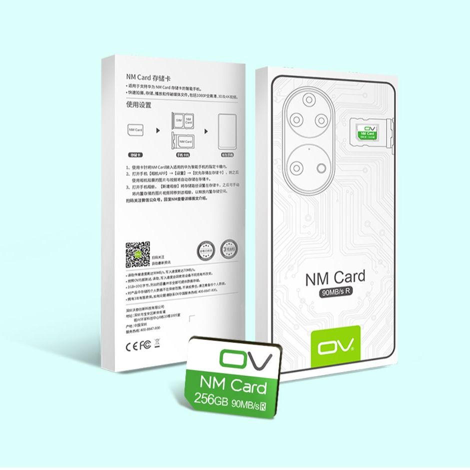 OV Mini Nano Memory Micro SD Sim Card per Huawei P30 P40 Mate 20 40 50 Pro Lite Honor Enjoy 256GB 125GB 64GB Schede NM Ncard