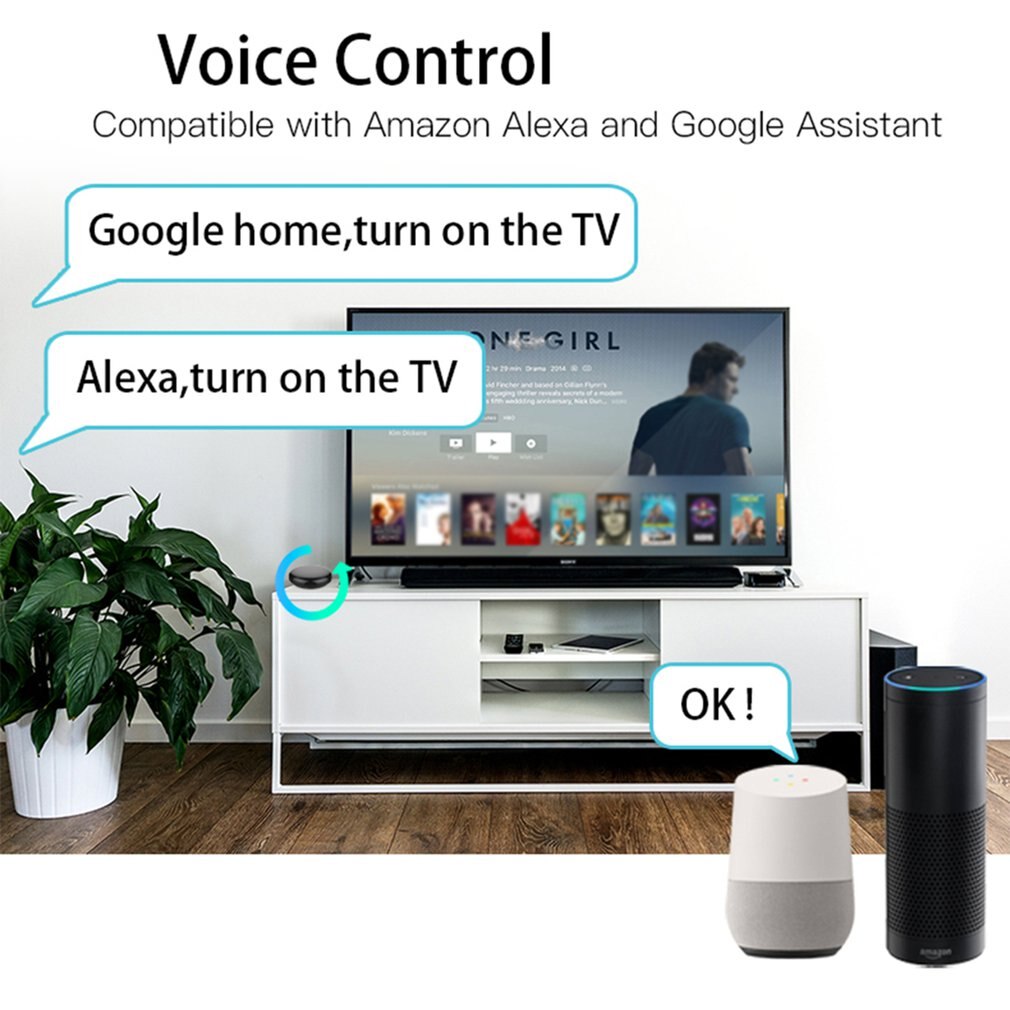 Wifi Ir Control Hub Smart Home Blaster Infrarood Draadloze Afstandsbediening Via Smart Leven Tuya App Werken Met Alexa Google thuis