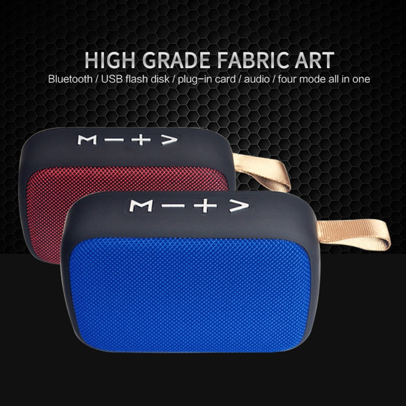 Mini Bluetooth Speaker Portable Wireless Loudspeaker Sound System 3D Stereo Music Surround Outdoor Speaker Support USB Drive