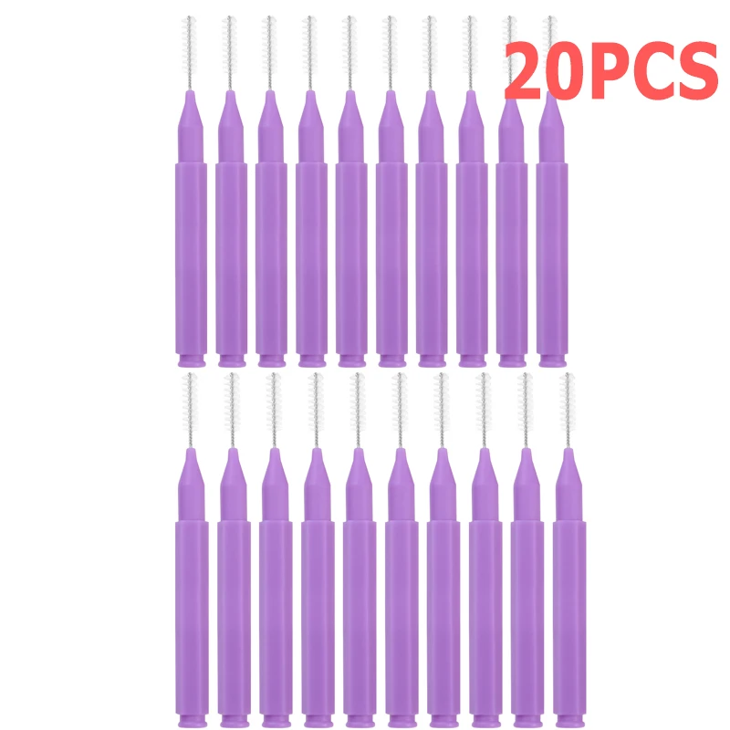 Portable Mini Eyebrow Brush 20/50PCS Brow Perm Brushes Disposable Bendable Micro Eyelash Brow Lifting Brushes Applicators Tools