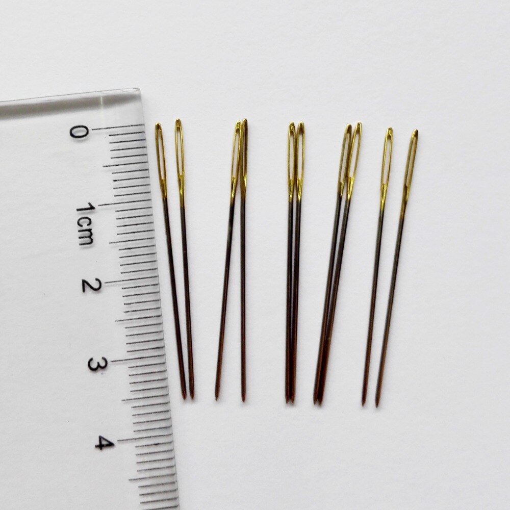 20pcs/lot #24 Needles for aida 11ct fabric cross stitch 3.6cm big eye blunt Craft sewing embroidery Tool DIY needlework set